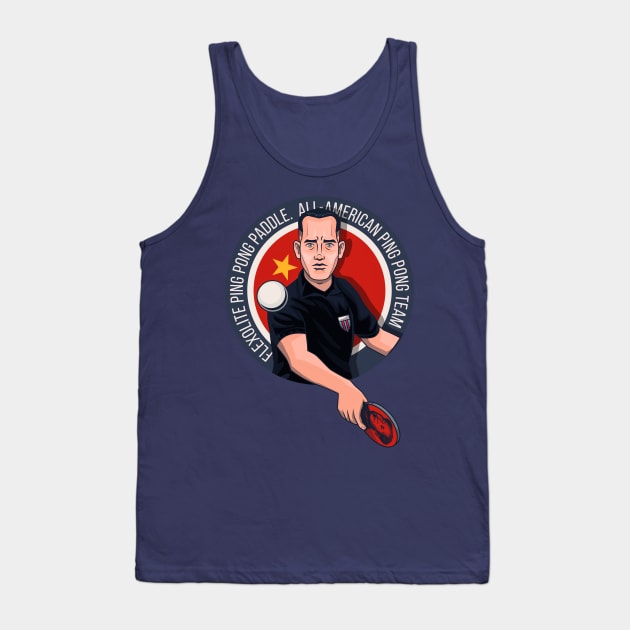 Forrest ping pong champion Tank Top by redwane